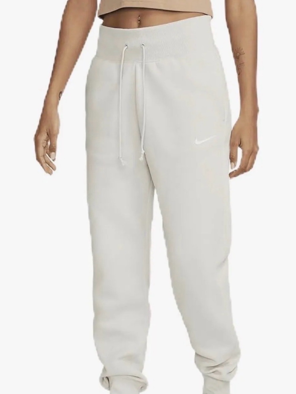 Nike Women's Off-White Fleece Joggers